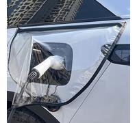 Copertura per Porta di Ricarica EV - Copertura Protettiva in PVC Impermeabile per Stazione di Ricarica per Veicoli Elettrici, Protezione Universale da Pioggia e Neve