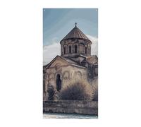 Copertura per porta estiva della chiesa armena grandi striscioni appesi copertura per porta di benvenuto banner per porta d'ingresso festa primavera decorazione interna esterna