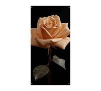 Copertura per porta personalizzata Banner Rose in colore scuro Grande Banner segno Wall Banner Decor Photo Sfondo Benvenuto Holiday Party Decor