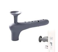 COPERTURA PER PORTA SILICONE - Protezione per maniglia antistatica, impugnatura di sicurezza morbida | Scudo a ventosa per maniglia della porta, guardia da parete per smorzamento del rumore