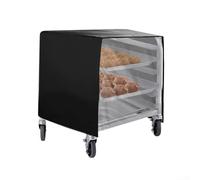 Copertura per portapane a 10 ripiani con chiusura a cerniera, realizzata in resistente tessuto Oxford con prese d'aria per evitare l'accumulo di umidità e l'ingresso di polvere (58,4 x 71,1 x 81,3 cm)