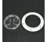 Copertura per portello di ispezione in ABS, dimensioni 10,2 cm, per un facile accesso al motore e alle aree di stoccaggio sulle barche