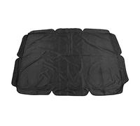 Copertura per portico impermeabile altalena esterno per esterno Copertina superiore a prova UV Presidente giardino Accessori per la sostituzione della parte superiore (Nero)