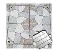 Copertura per pozzetto resistente, copertura quadrata invisibile per bacino delle acque reflue per vialetti, banchine e marciapiedi, ideale per fossa settica e pavimentazione