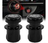 Copertura per presa auto, confezione da 2 pezzi per presa da 21 mm, previene la polvere e l'inserimento dei bambini