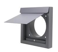 Copertura Per Presa D'aria Esterna Per Asciugatrice - Cappa Resistente Alle Intemperie Da 4 Pollici | Presa A Muro Per La Ventilazione Della Casa All'aperto Sicurezza Degli Edifici Manutenzione Costru
