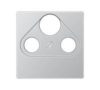 COPERTURA PER PRESA SAT-TV JUNG A561PLSATAL - Dimensioni 5,5 cm x 5,5 cm, Peso 13 g