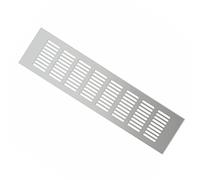 Copertura per prese d'aria da parete, Griglia di ventilazione in lega alluminio argento 200x(200-800) mm for la dell'armadio(200x650mm)