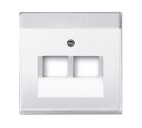 COPERTURA PER PRESE DATI BUSCH-JAEGER Copertura per alloggiamento di connessione dati a 2 moduli, 0214, 0215, 0217