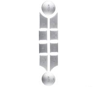 Copertura per pulsante del condizionatore d'aria per Benz C CLS GL GLK ML, set da 10 pezzi, adatto a più modelli W204 C218 X164 W166 X204 2011 2017