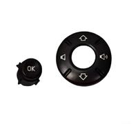 Copertura per pulsante dell'interruttore del volume per volante, adatta per BMW, Mini, Cooper, modelli 2014, 2021, F54, F55, F56, F57, F60, costruzione in plastica (B)
