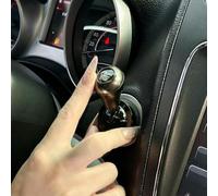 Copertura per pulsante di avvio per auto, interamente in metallo, con leva, multi adattamento, finiture interne in nero, grigio opaco, argento o rosso per compatibilità (grigio)