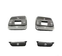 Copertura per pulsanti di controllo del volante dell'auto, compatibile con Passat per viaggi per edizione 2011 2015, progettata per la gestione integrata delle funzioni (destra A)