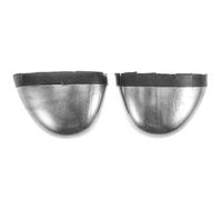 Copertura per Punta Scarpe da Lavoro Uomo in Acciaio Argento per Protezione da Impatto e Sicurezza Migliorata, Adatta a Ambienti Industriali e Cantieri, 1 Paio