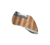 Copertura per putter da golf in legno con bandiera USA sottile linea rossa Us Firefighter Golf Blade Putter Cover resistente all'acqua Golf Iron Headcovers per la maggior parte dei putter a lama