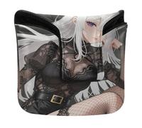 Copertura per putter per mazzuola, chiusura magnetica, per uomini e donne, in pelle PU, impermeabile, motivo: anime vampiro