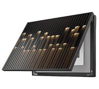 Copertura per quadro elettrico con pannello decorativo artistico, elegante soluzione di occultamento della scatola di distribuzione per l'arredamento del soggiorno(B,80 * 60cm)