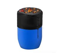 Copertura per raccolta dell'acqua piovana, coperchio protettivo in tessuto di bue, resistente, per barili da esterno, anti-foglie e detriti, resistente alle intemperie (600D)