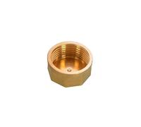 Copertura per raccordo idraulico in ottone Adattatore for raccordo con tappo terminale esagonale in ottone da 1/8" 1/4" 3/8" 1/2" 3/4" filettato maschio in rame(Male Plug,1/8")