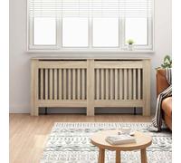 vidaXL Copertura per Radiatore 172x19x81 cm in MDF