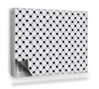 Copertura per Radiatore 80x60 cm per Termosifone Senza Viti o Colla Tappetino Magnetico Montaggio Facile Decorazione per Interni - Struttura del Materiale: Drappeggio Lavorato a Maglia