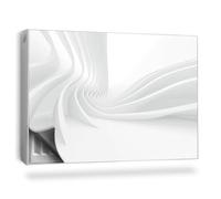 Copertura per Radiatore 90x60 cm Tappetino Magnetico Decorazione per Interni Senza Viti o Colla per Termosifone Montaggio Facile - Composizione Astratta, Onde Geometriche