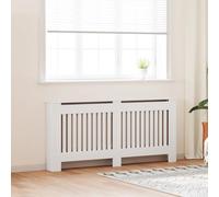vidaXL Copertura per Radiatore Bianca MDF 172 cm