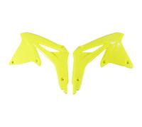 Copertura per radiatore UFO PLAST in 2 pezzi copertura giallo neon