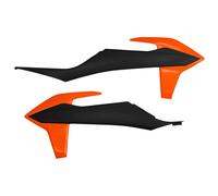 Ufo Kt04092-999k Side Radiator Shrouds Rosso,Nero