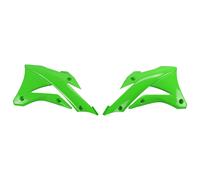 Pannelli Laterali Radiatore UFO Verde Kawasaki KX 85 per Moto Ricambi