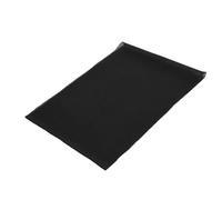 Copertura per rete di altoparlanti, protezione anti-scandalo e antigraffio per altoparlanti, materiale poliestere, 1,4 m x 0,5 m (BLACK)
