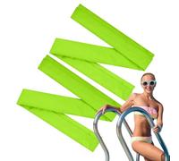 Copertura per ringhiere della piscina: copertura per mandrini della piscina, coperture non vendite per maniglie dei corrimano | tubo per piscina lungo curvo, 2 x maniglie