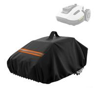 Copertura per robot tosaerba 83 x 62 x 43 cm, tessuto Oxford 210D, impermeabile e resistente ai raggi UV, con maniglia e striscia luminosa anteriore