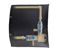 Copertura per rubinetto da esterno, 55,9 x 45,7 cm, antigelo per borsa | Imbottitura in cotone spesso, guscio Oxford 420D, rivestimento impermeabile, previene le esplosioni di congelamento