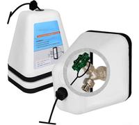 Copertura per rubinetto in schiuma per esterni, copertura per rubinetto invernale per esterni, copertura per rubinetto invernale isolante (2 pezzi)