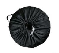 Copertura per ruota di scorta da 31 a 35 pollici, impermeabile, resistente | Materiale Oxford resistente, cuciture resistenti agli strappi, resiste alle vibrazioni stradali, dimensioni 80 x 47 cm