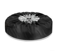 Copertura per ruota di scorta resistente alle intemperie per auto, design con coulisse per una vestibilità sicura (S)