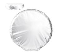 Copertura per ruota di soccorso, protezione completa antipolvere per ruota | copertura per pneumatici per rimorchio, per uso familiare e amici SUV all'aperto garage rimorchio