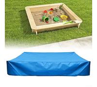 Copertura per sabbiera, copertura impermeabile blu per sabbiera, copertura quadrata antipolvere per proteggere i giocattoli dei bambini (200 x 200 x 20 cm)