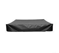 Copertura per sabbiera da esterno con materiale impermeabile 210D e coulisse sicura per la sicurezza (120 x 120 x 20 cm)