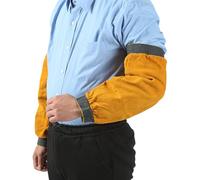 Copertura per saldatura - 5,91 pollici, protezione per braccia resistente alla fiamma, copertura per braccio regolabile, copertura protettiva resistente al calore con design a gancio e loop per