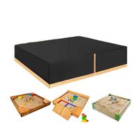 Copertura Per Sandbox | Telo Protettivo Con Protezione UV E Antivento Per Vasca Di Sabbia - Rivestimento Per Sabbiera In Legno Per Uso Esterno,Per Patio, Cortile, Giardino, Esterno, All'Aperto, Terraz