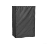 Copertura per scaffalature in filo metallico, copertura antipolvere per mensole 210D, copertura non solo per ripiani, in tessuto Oxford, impermeabile, antipolvere, colore nero (91,4 x 45,7 x 157,5 cm)