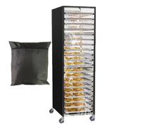 Copertura per scaffale per il pane | - e articoli per la casa impermeabili con chiusura lampo - Copertura in lamiera per panini | Per cucina domestica Autunno Inverno Estate Interno Esterno Ristorante