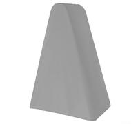 Copertura per scaletta per piscina all'aperto, in tessuto Oxford 210D, protezione con doppia cerniera, fibbie antivento, coulisse regolabile per scala da piscina fuori terra (grigio)