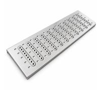 Copertura per Scarico a Pavimento in Acciaio Inossidabile 304 per Cucina | Coperchio per Pozzetto Antiscivolo, Griglia di Drenaggio a Incasso per Ristorante e Bar(58*30*2.5cm/23*12*1in)