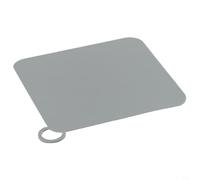Copertura per scarico a pavimento in silicone per bagno e lavello con guarnizione ispessita per evitare traboccare e mantenere la stabilità sott'acqua (grigio, 12 cm)
