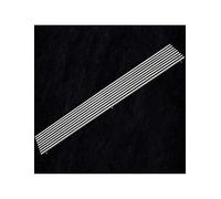 Copertura per scarico doccia in acciaio inox, resistente, anti-intasamento, griglia lineare per bagno e ambienti umidi