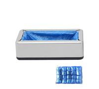 Copertura per scarpe automatica portatile, sistema di copertura per scarpe igienico ABS, applicatore per copriscarpe usa e getta per estetica elegante, macchina per copriscarpe per la casa