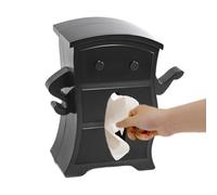 Copertura per scatola di fazzoletti, porta fazzoletti decorativo, dispenser di tovaglioli con molla, decorazione per la casa per tavolo, bagno, soggiorno, auto